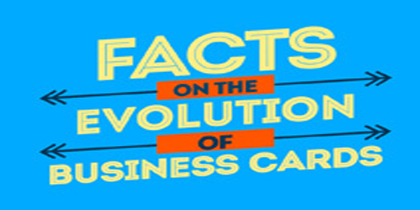 The Story of Business Cards: An Infographic